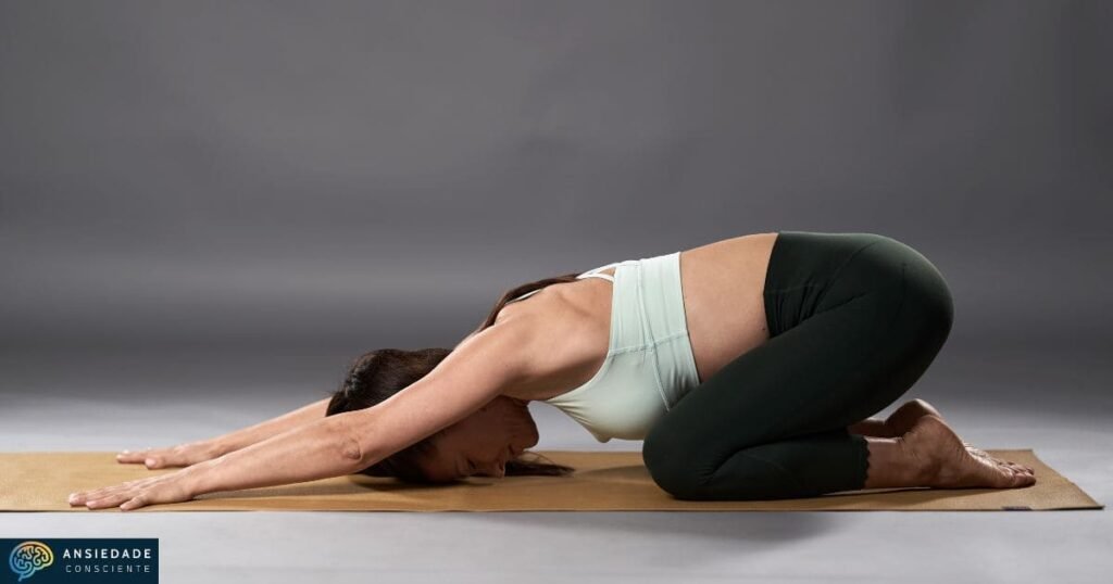 Pose da Criança (Balasana).